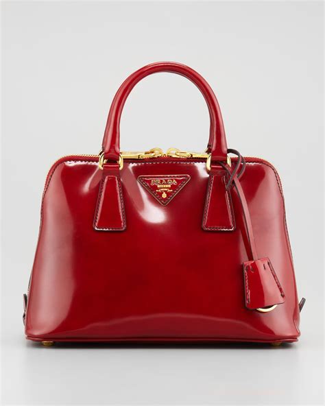 prada bag that is red navy black and tan|prada bag 2010.